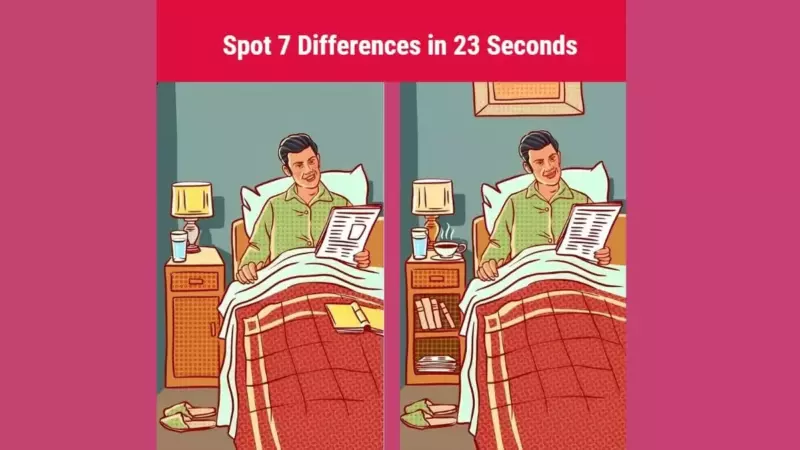 Are you fast enough to spot all the differences in 23 seconds?  Try it now!