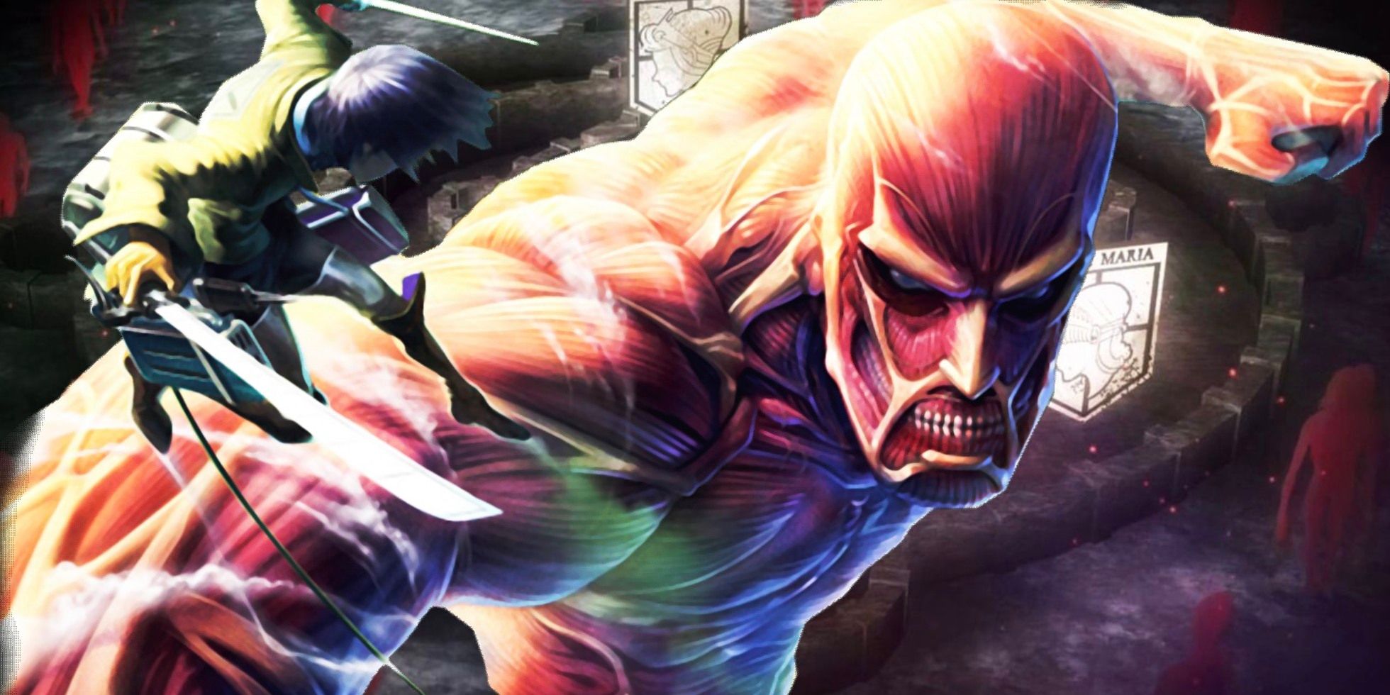 Attack On Titan Eren Colossal Titan