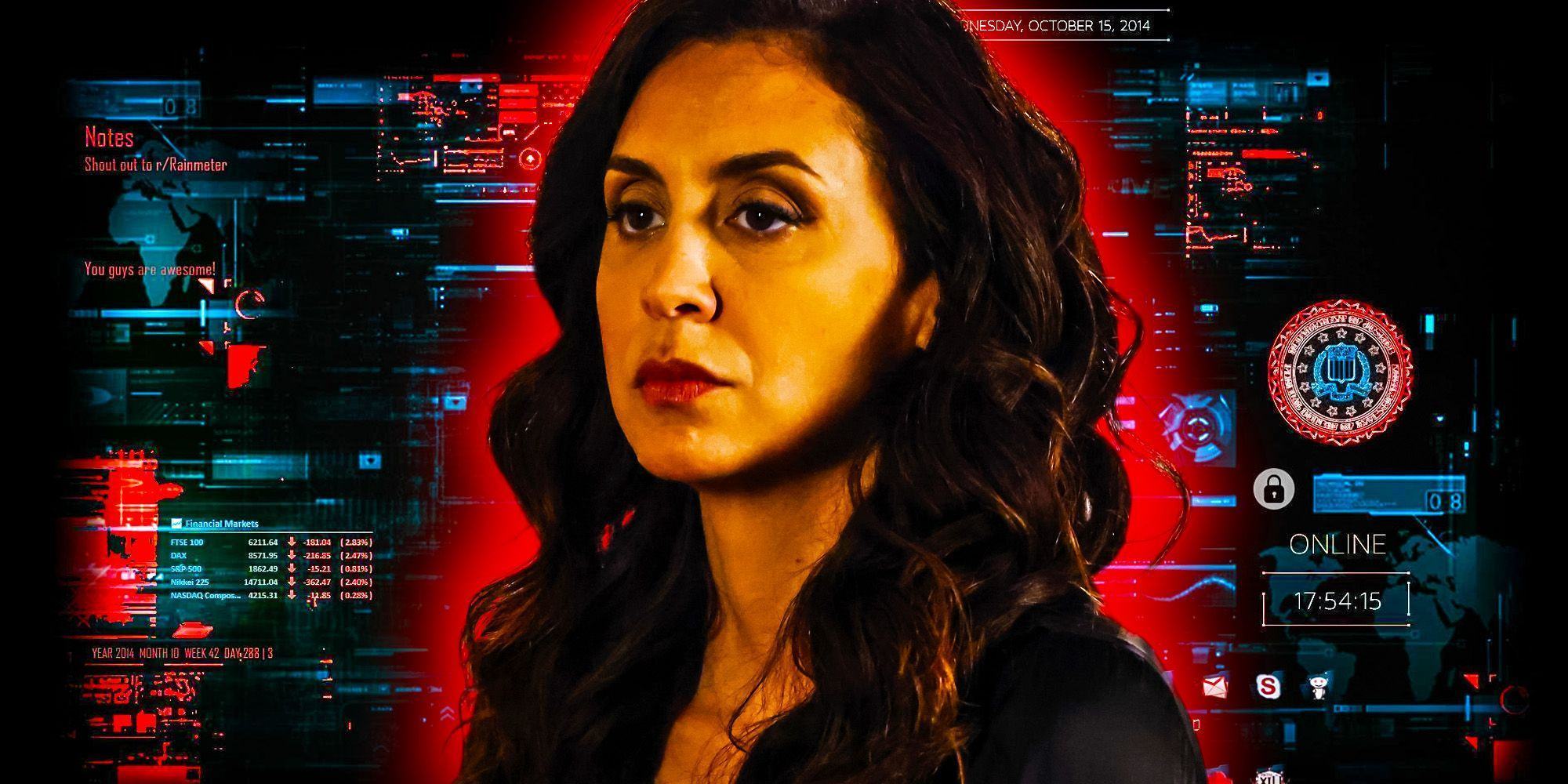 Mozhan Marno as Samar Navabi in The Blacklist.