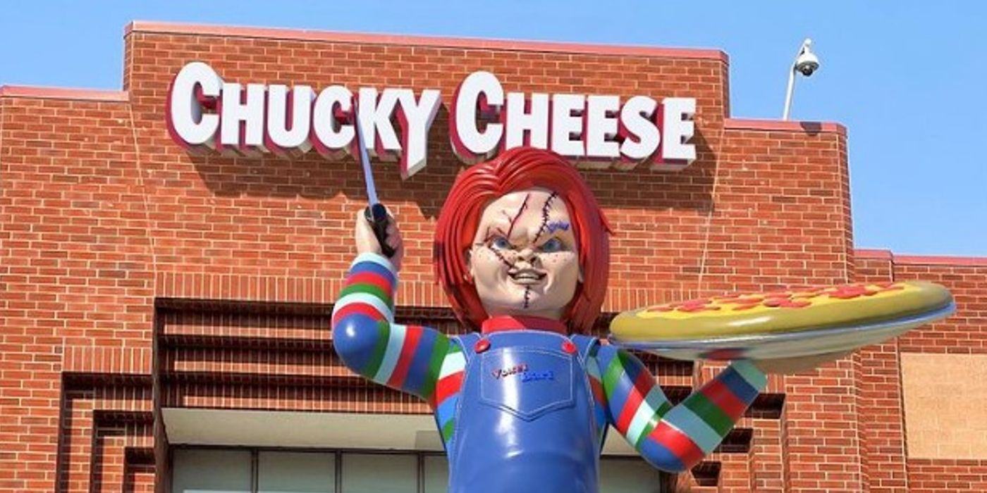 Chucky Cheese Chuck-E-Cheese Mash Up