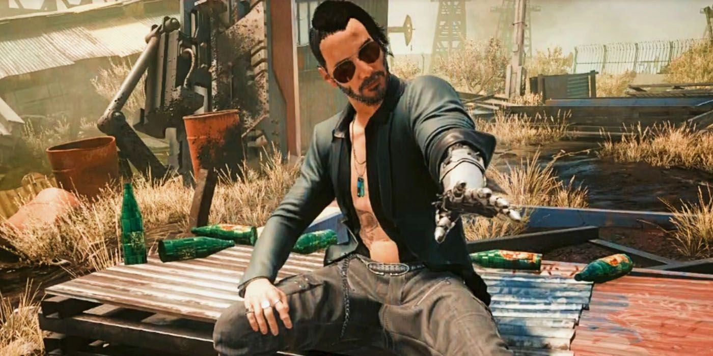 Cyberpunk 2077 Free DLC Johnny Silverhand Outfit