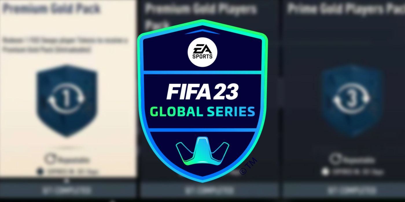 FIFA 23 FGS Screen Blurred with Global Series Logo in Front