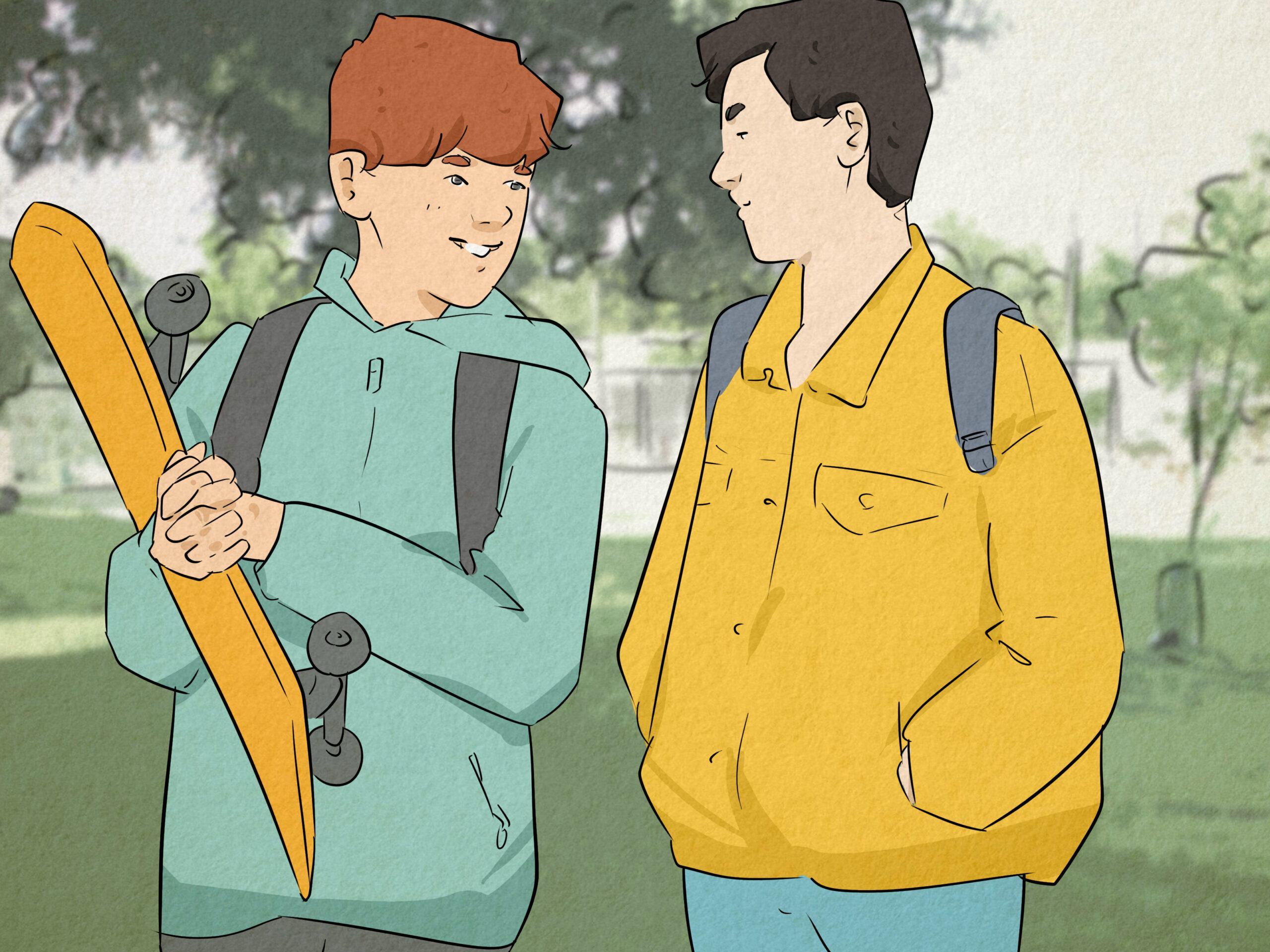 How to Make Friends in Online School