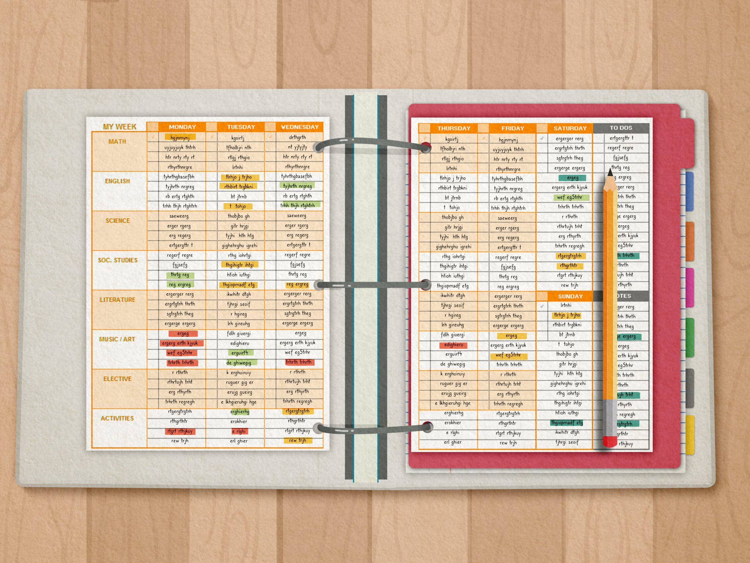 How to Set Up an AVID Binder