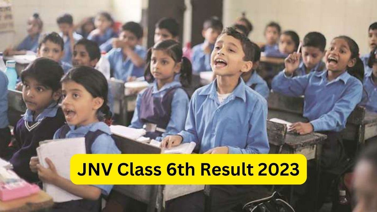 JNV Class 6th Result 2023