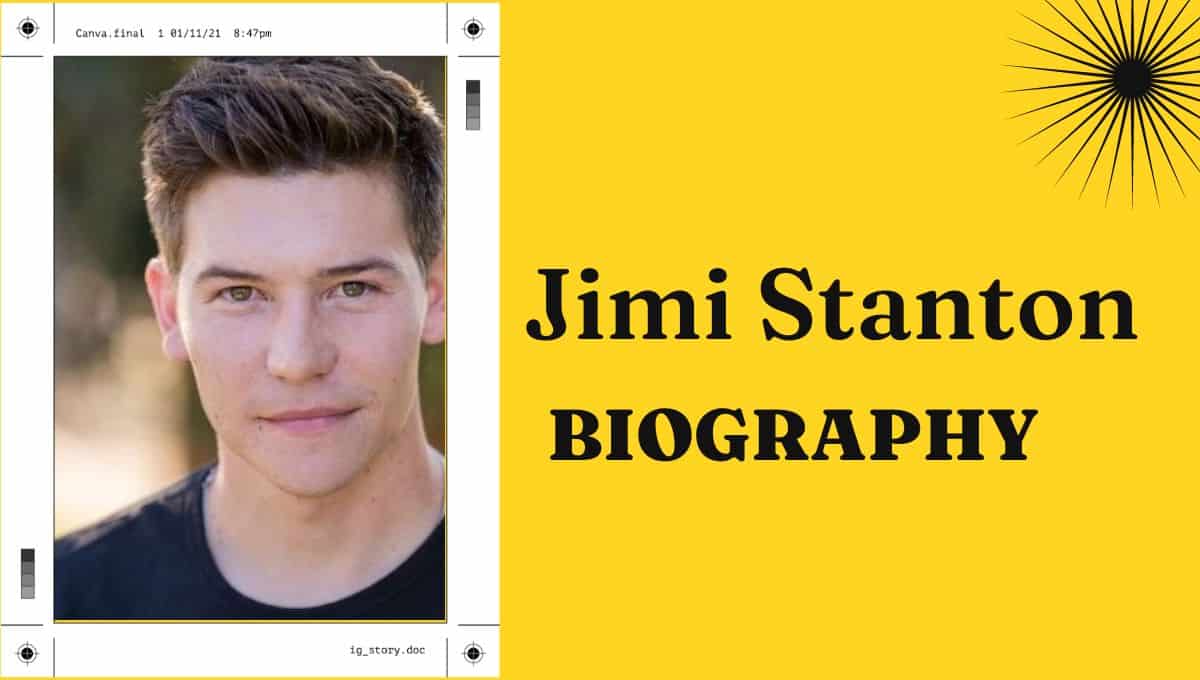 Jimi Stanton Wikipedia, Age, Height, Actor, Wife, Brother