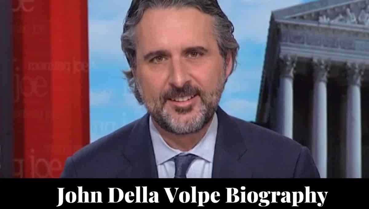 John Della Volpe Wikipedia, Parents, Age, Wife, Education, Family, Bio