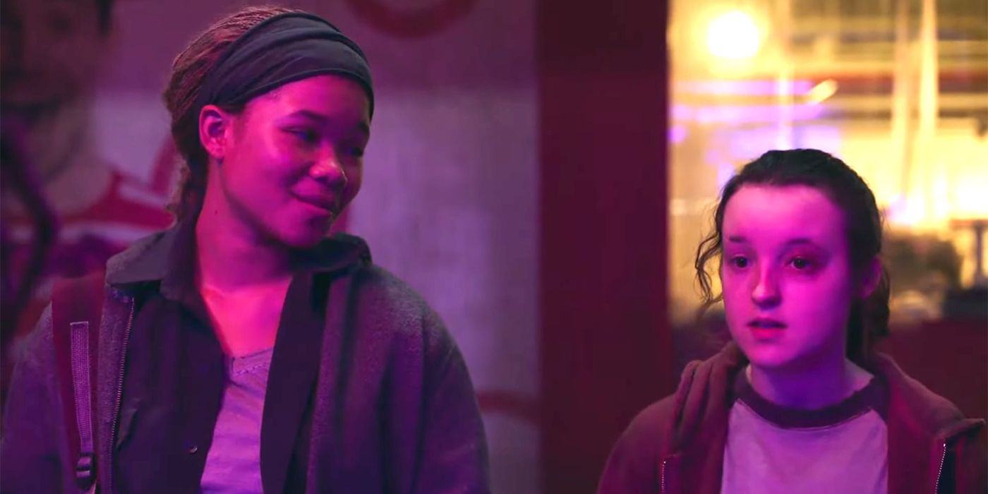 Storm Reid and Bella Ramsey in The Last of Us