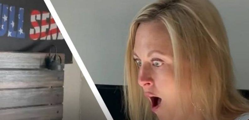 Mother couldn't believe her eyes when she saw what was behind her baby's bed