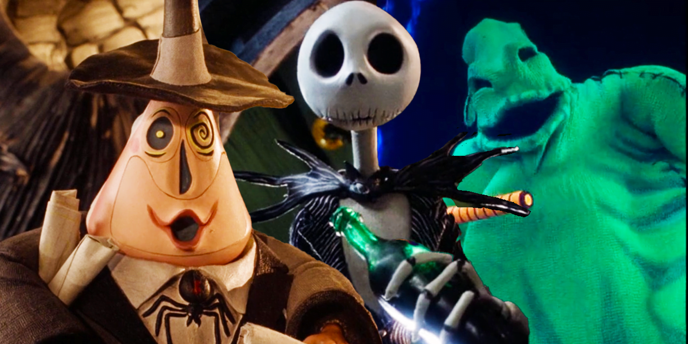 Nightmare Before Christmas Mayor Jack Skellington and Oogie Boogie