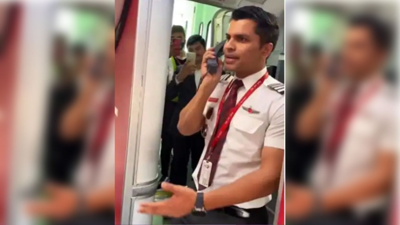 Pilot greets passengers poetically, people say - 'were you a radio racer before'