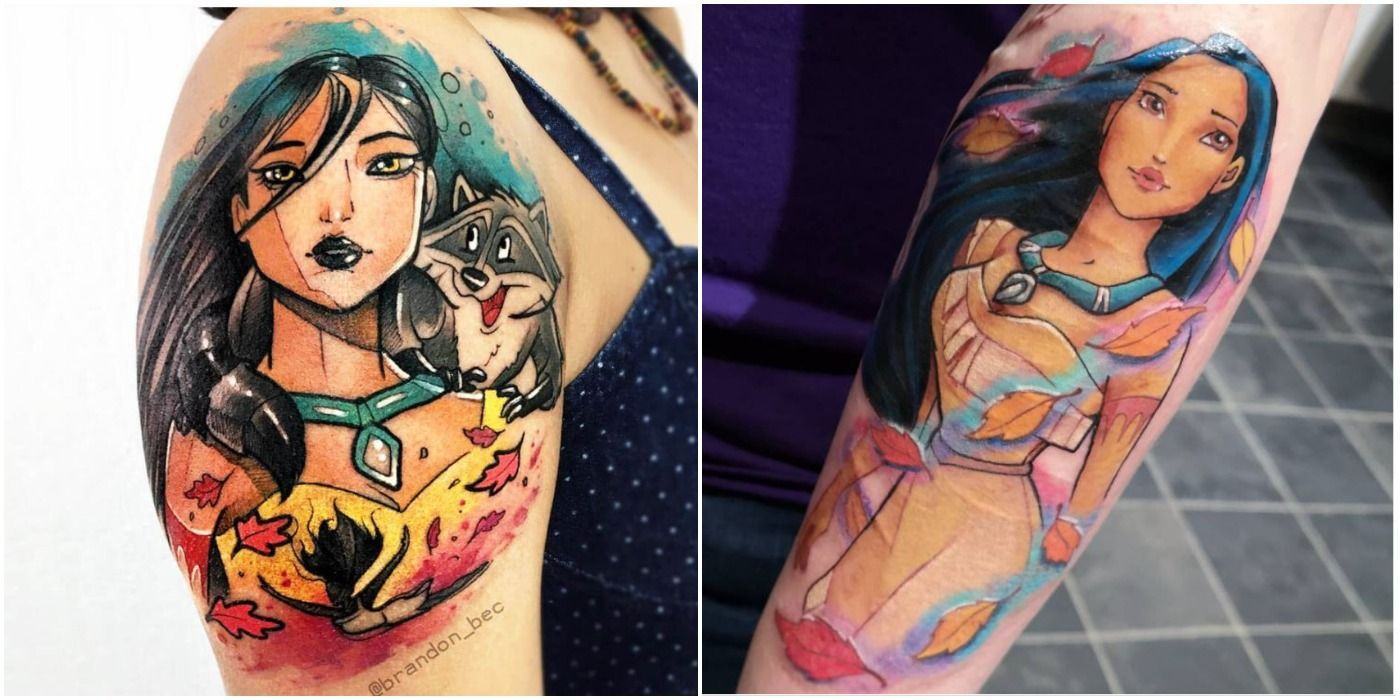 Feature Image for Pocahontas tattoos