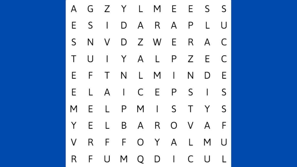 Word Puzzle: Find SPECIAL in 10 Seconds