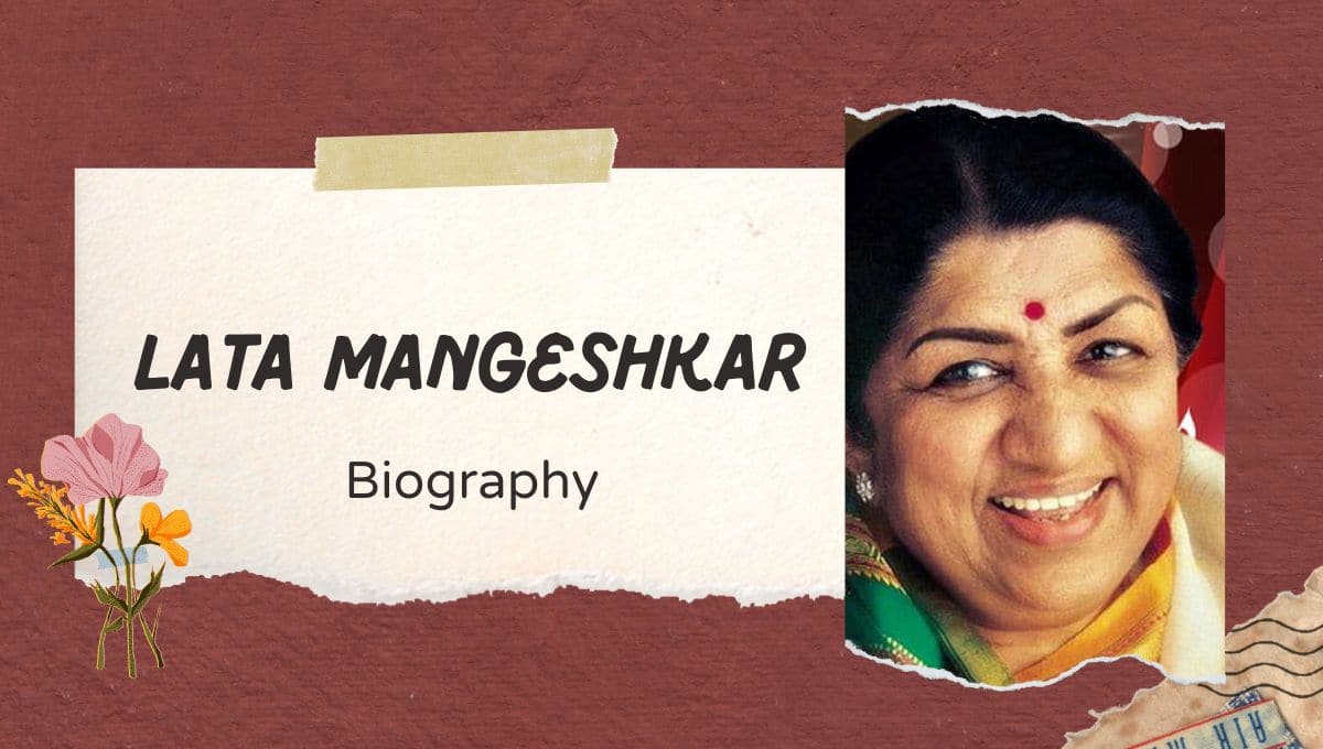 Short Biography on Lata Mangeshkar in 100 words