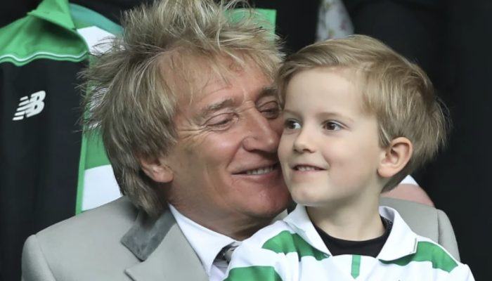 Sir Rod Stewart's 12-year-old son Aiden was taken to hospital with what is believed to be a heart attack