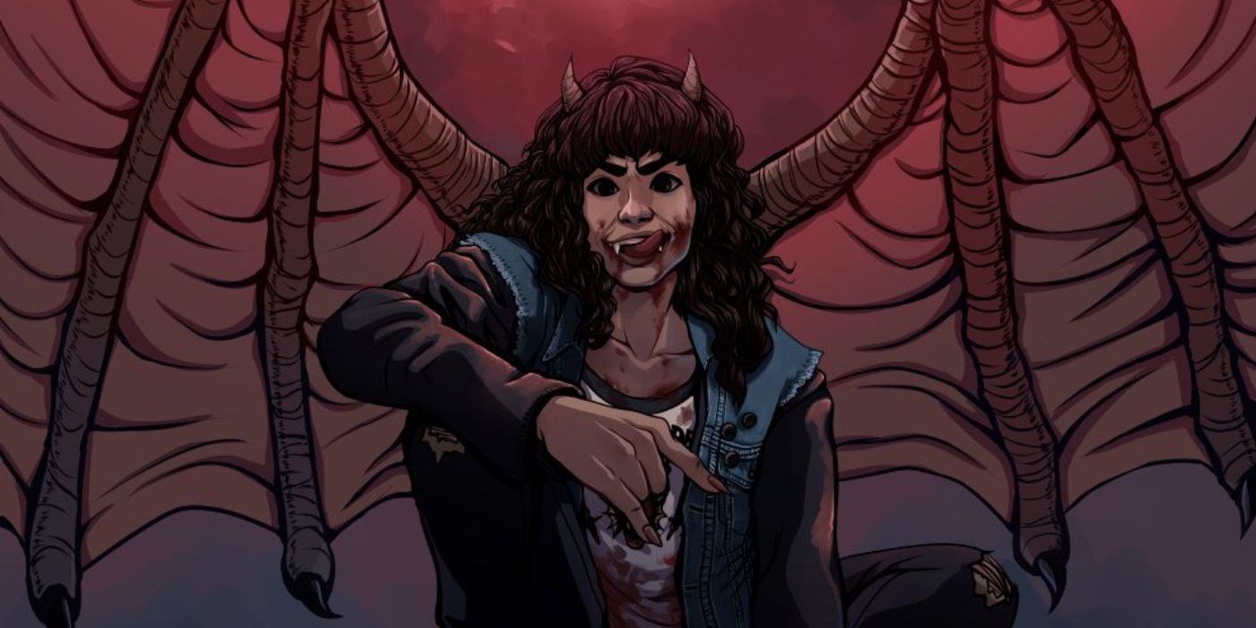 Stranger Things Fan Art Imagines Eddie Munson Returning As A Vampire