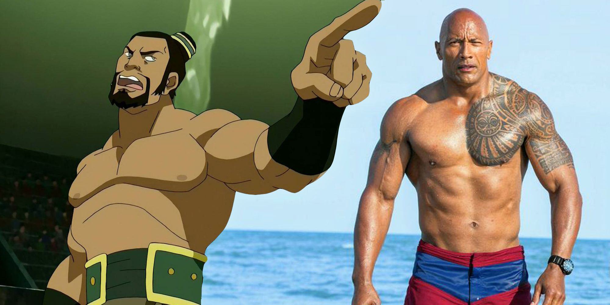 The Avatar Character That Was Based On The Rock