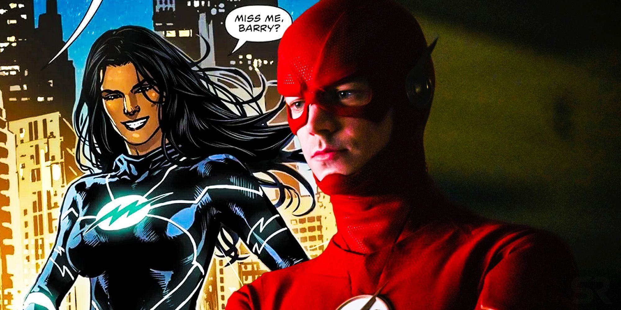 The flash Meena Dhawan easter egg