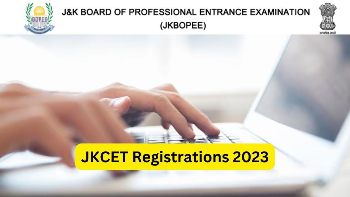 JKCET 2023 Registrations