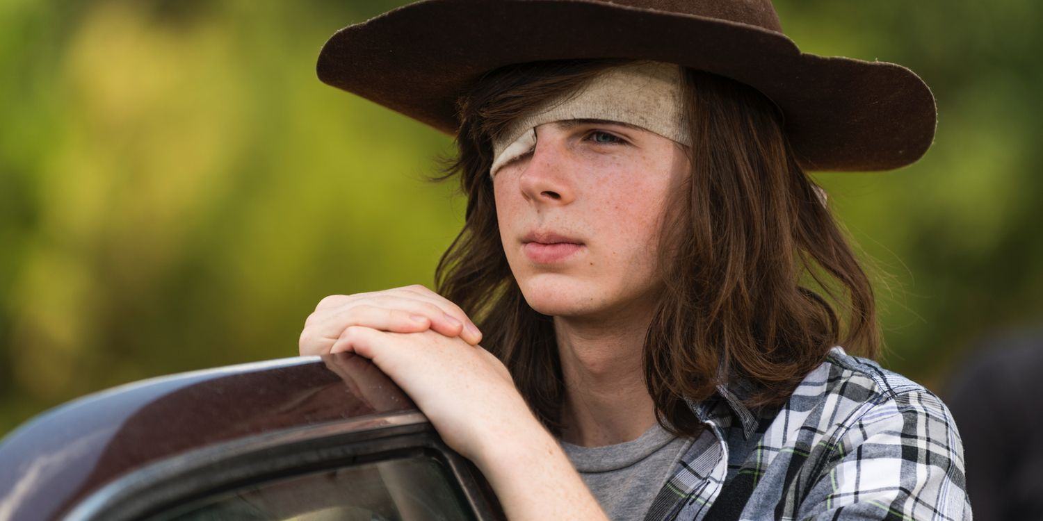 Chandler Riggs in The Walking Dead Season 7 Episode 5