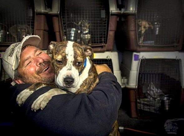 The man who spent half a year driving to rescue dogs, traveled millions of miles and rescued 30,000 dogs