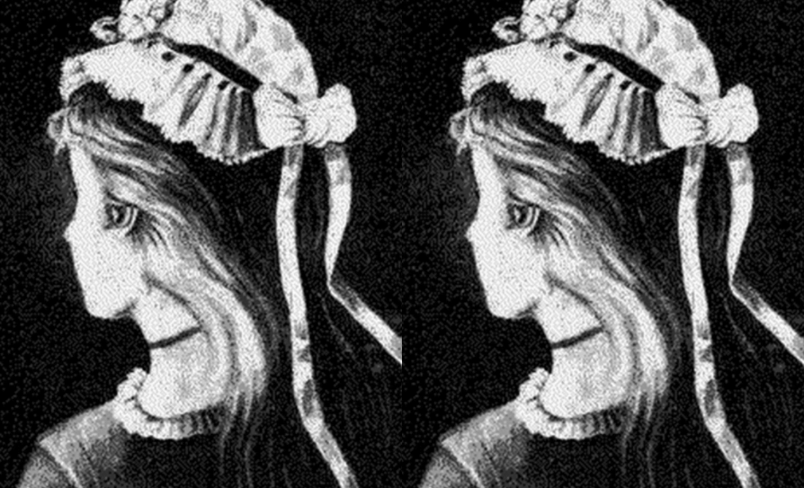 This old portrait has an optical illusion, but almost no one can see it... Can you?