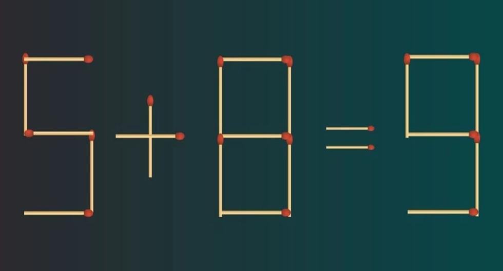 Train your brain: move just 1 matchstick and fix the equation of this viral challenge