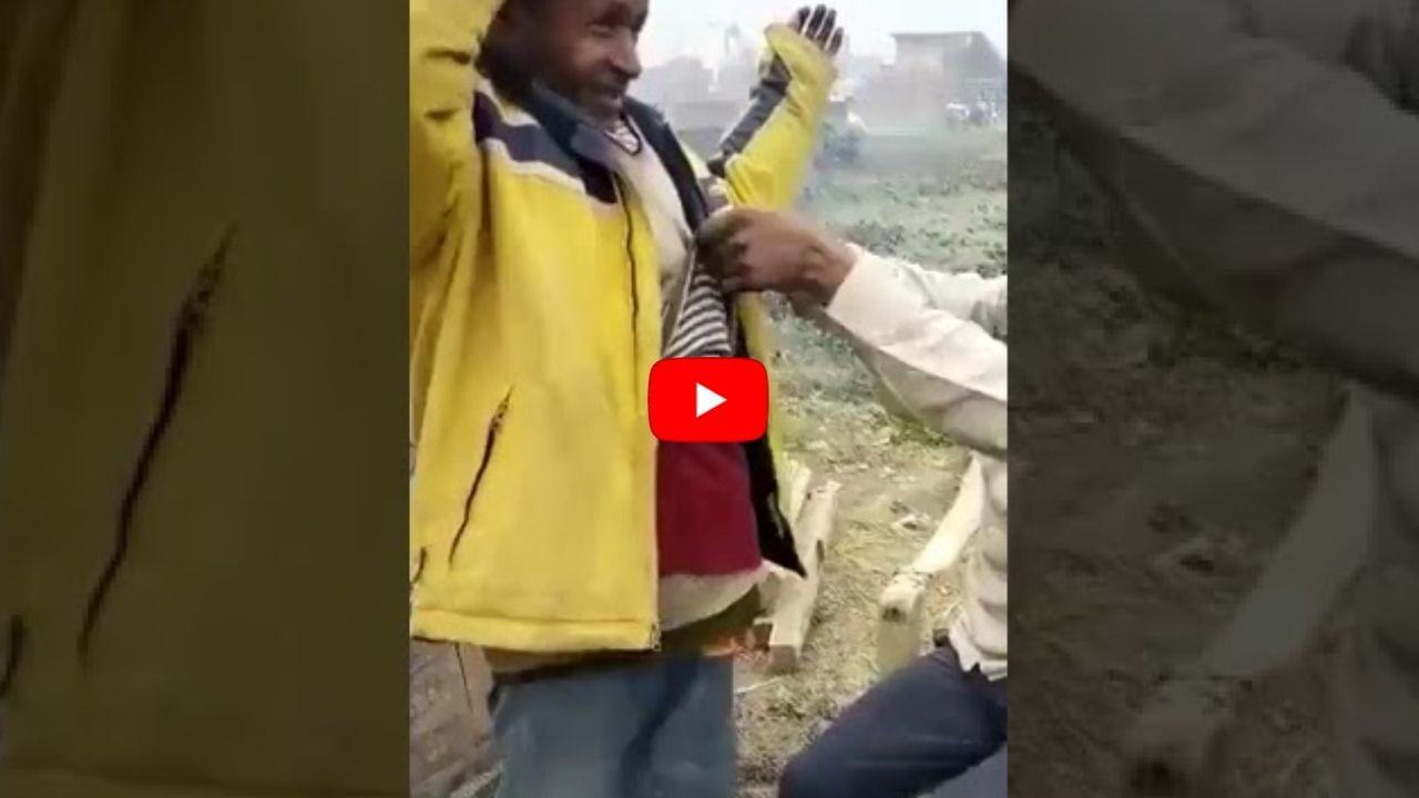 Uncle wears so many clothes to avoid cold, after counting he will be tired;  watch video