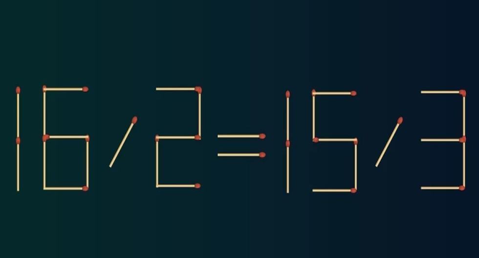 Viral challenge: Just move 1 matchstick and try to fix the equation for 7 seconds