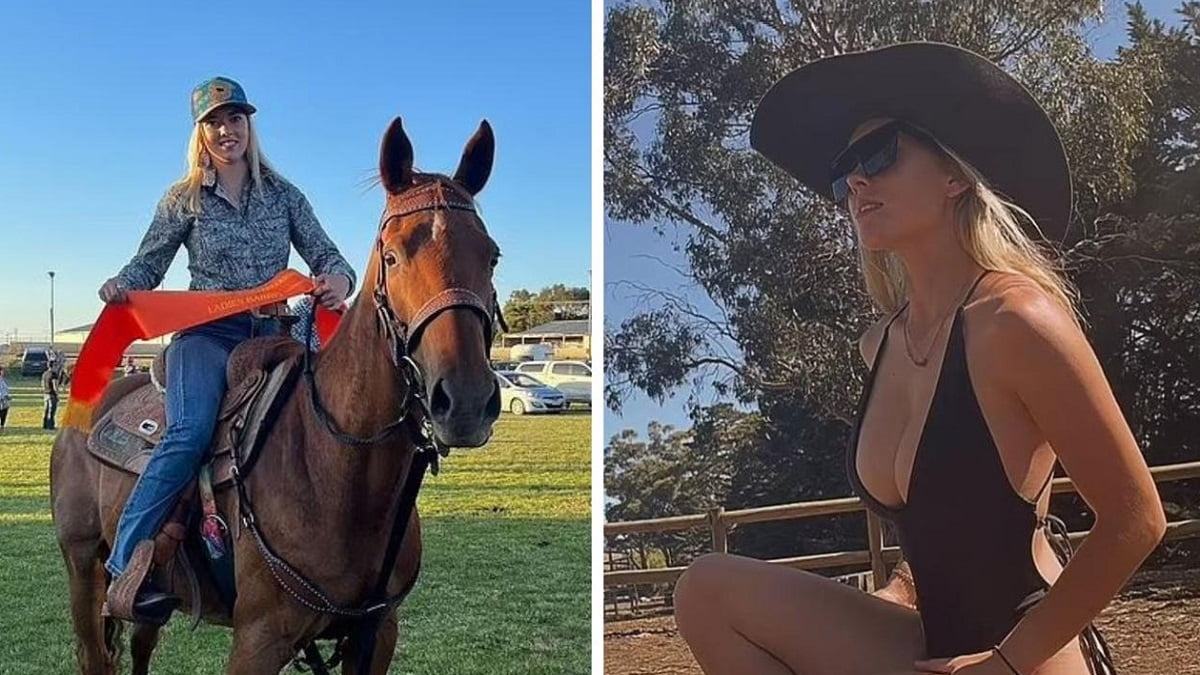 WATCH: TikTok video of Cowgirl wearing a Storm Hogan bikini appears on the Internet