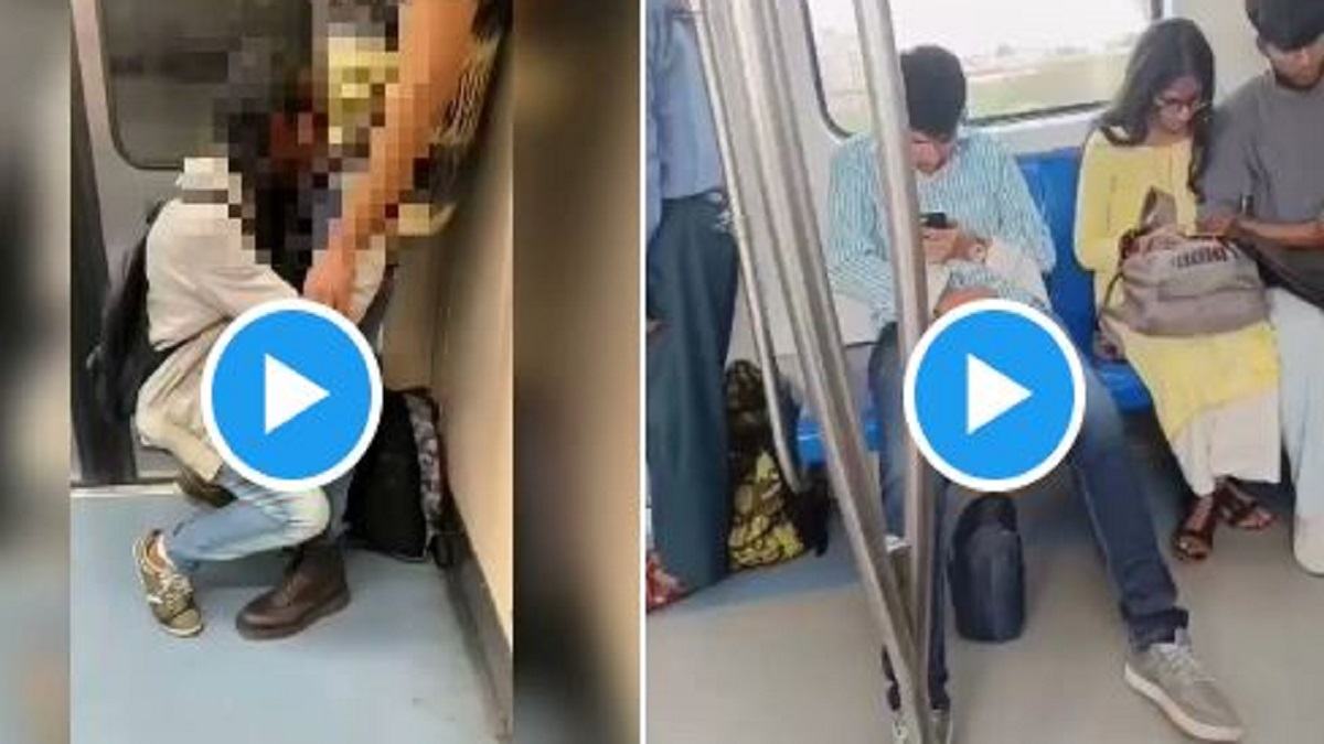 WATCH: Viral Delhi Metro video sparks online outrage: Man fined for viral masturbation video