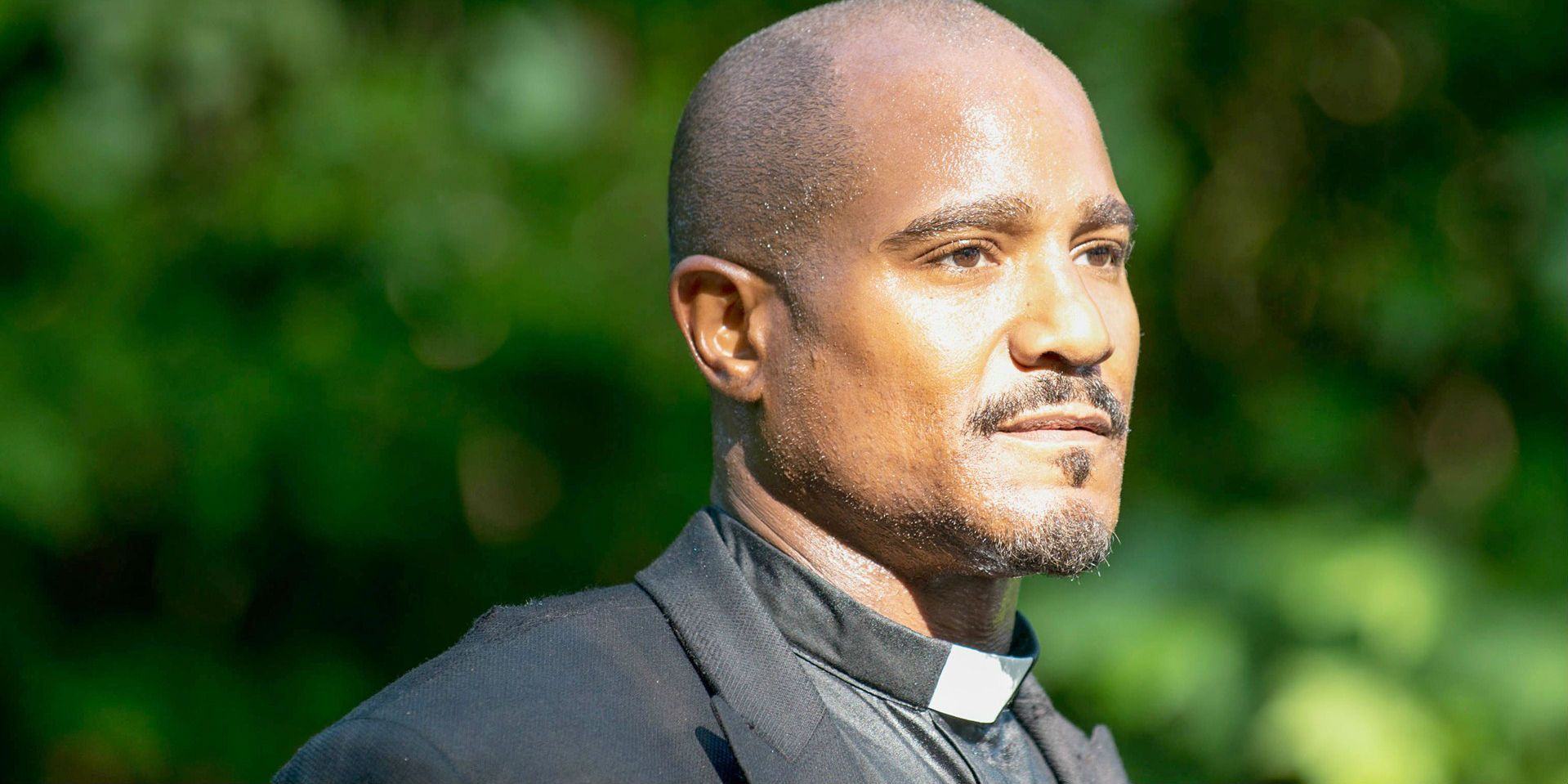 The Walking Dead Season 7 Midseason Premiere Father Gabriel