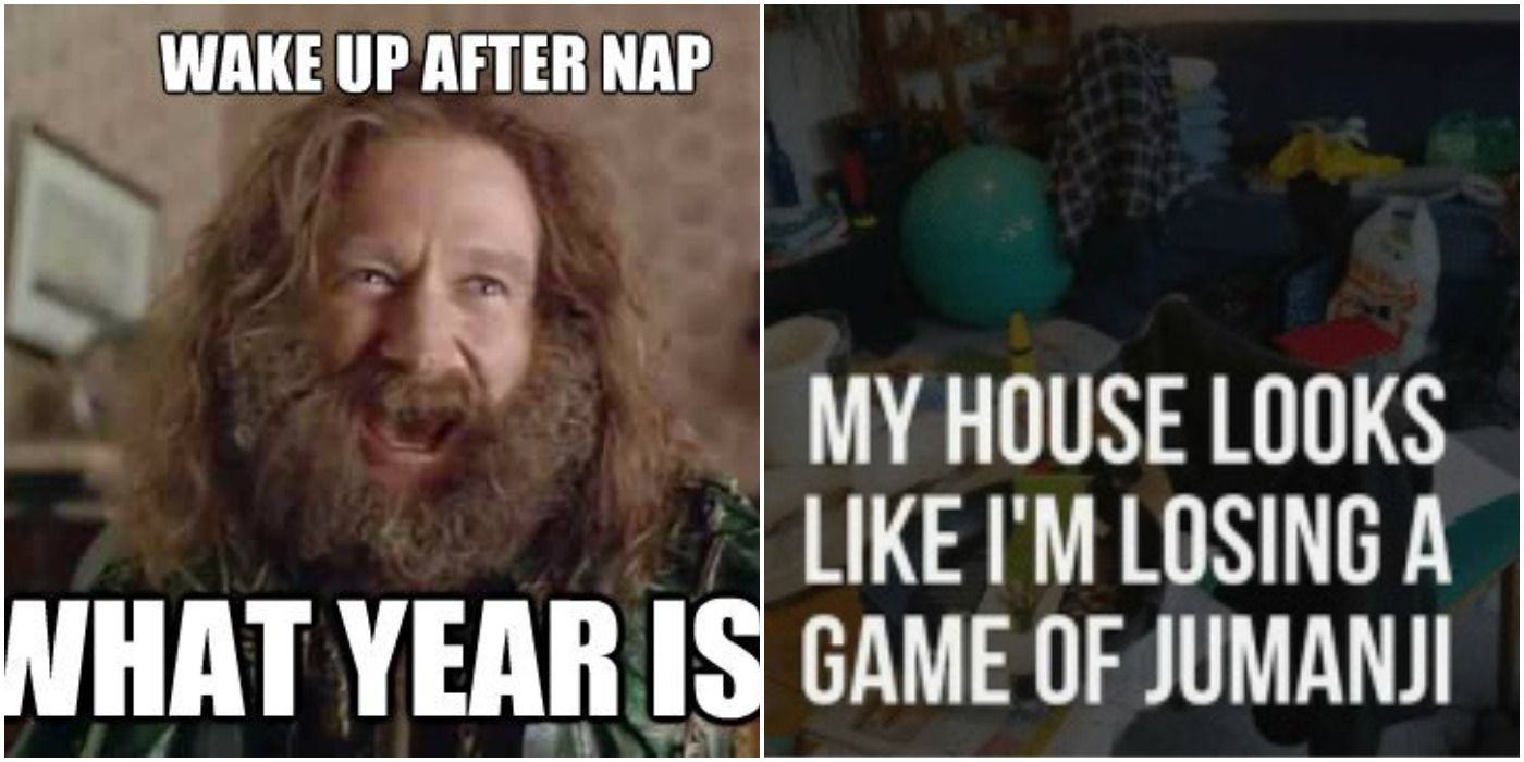 What Year Is It? 10 Hilarious Original Jumanji Movie Memes That Make Us Nostalgic