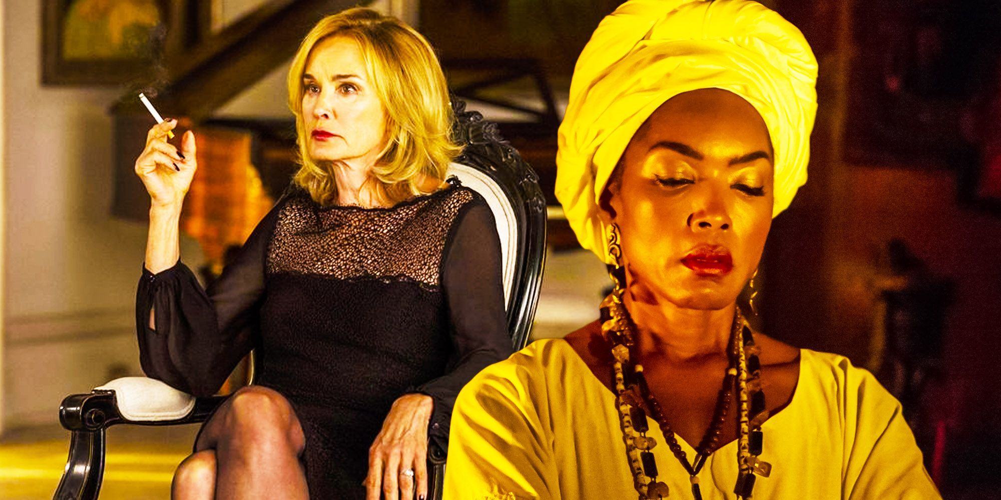 American horror story coven Marie Laveau Fiona goode