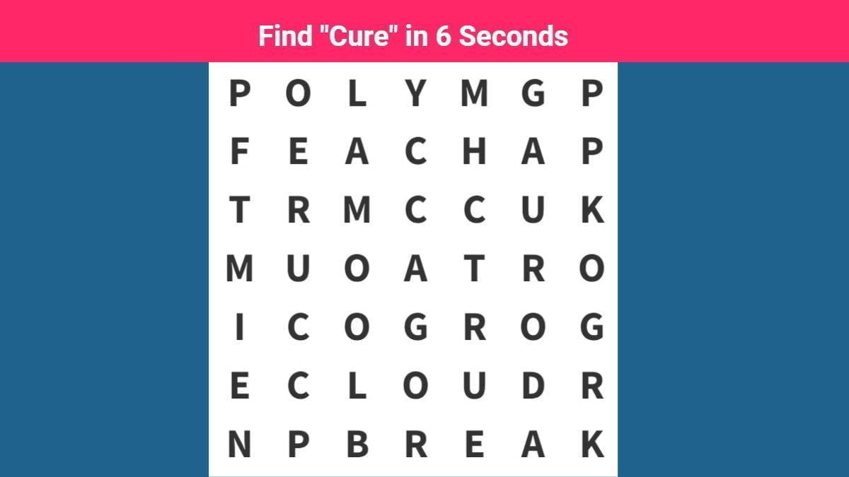 Find Hidden Word in 6 Seconds