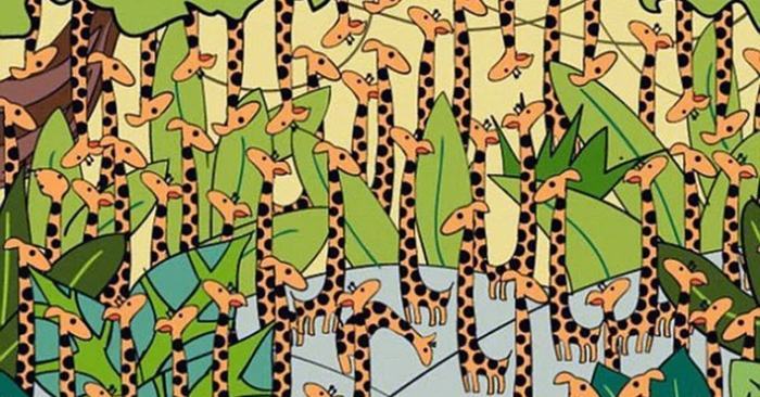 check for Alzheimer's disease.  Try to find the snake and the dog in the picture!!