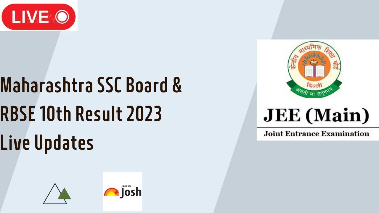 10th RBSE, Maha SSC Results 2023 Live Update: Rajasthan Board Results Link, Maharashtra at rajresults.nic.in, mahresult.nic.in