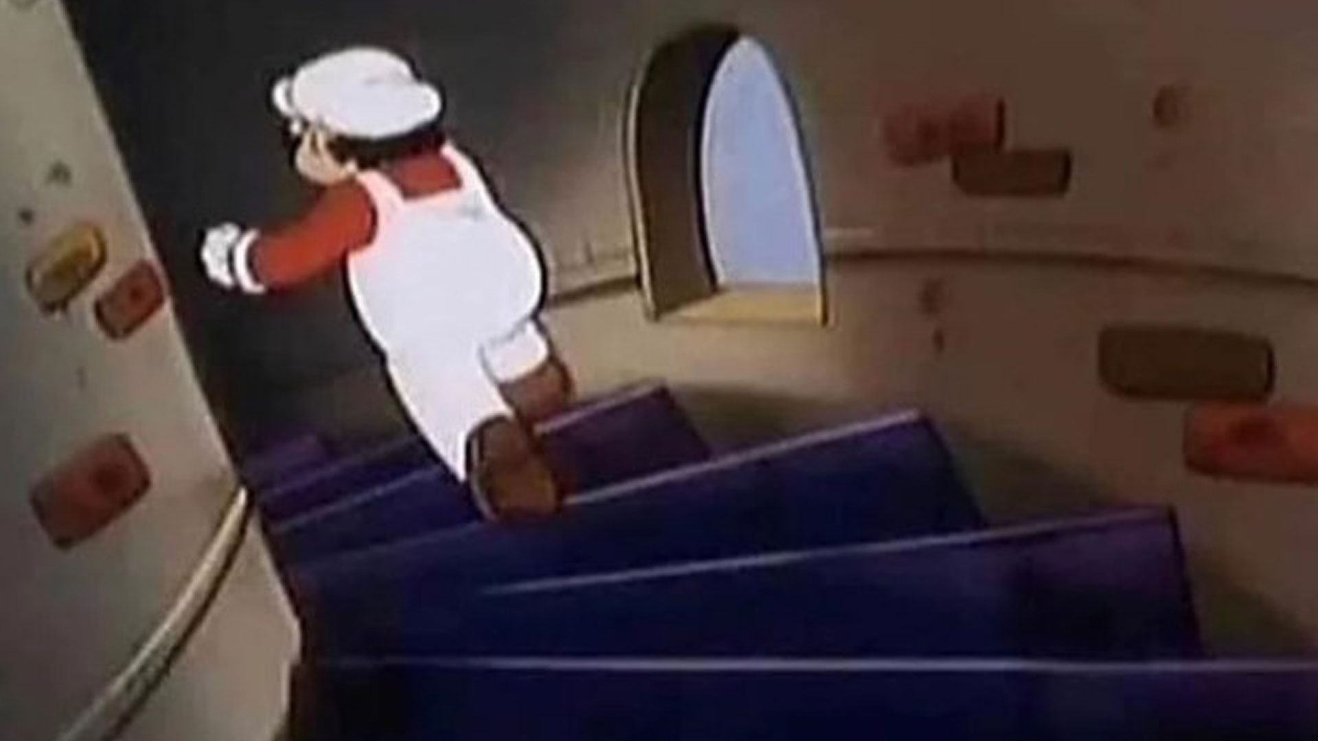 You could have a top IQ if you can work out which way Super Mario is running on the stairs in five seconds