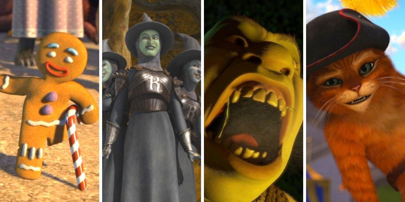 feature image for shrek characters