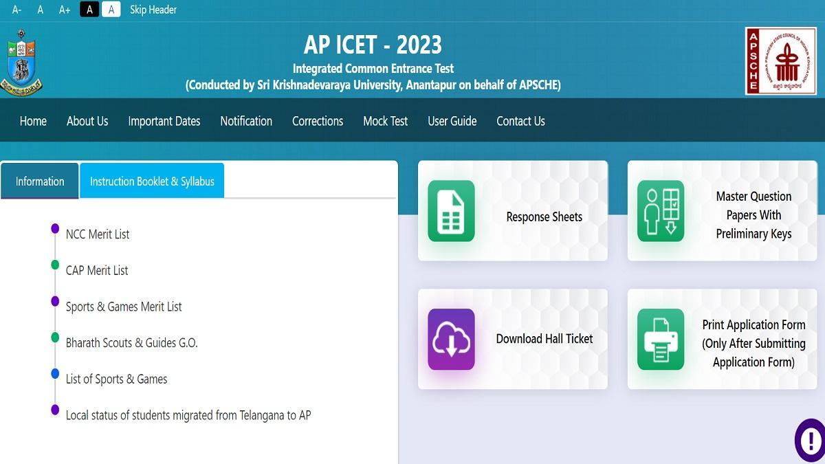 AP ICET 2023 Result