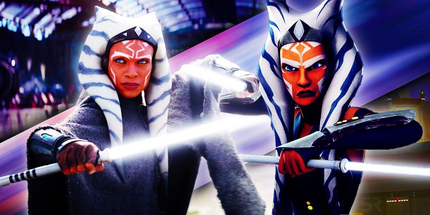 Ahsoka Tano in Star Wars Rebels and Ahsoka.