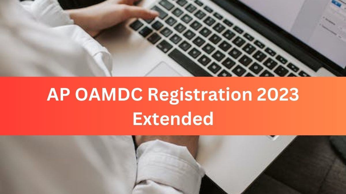 AP OAMDC Registration 2023 Extended