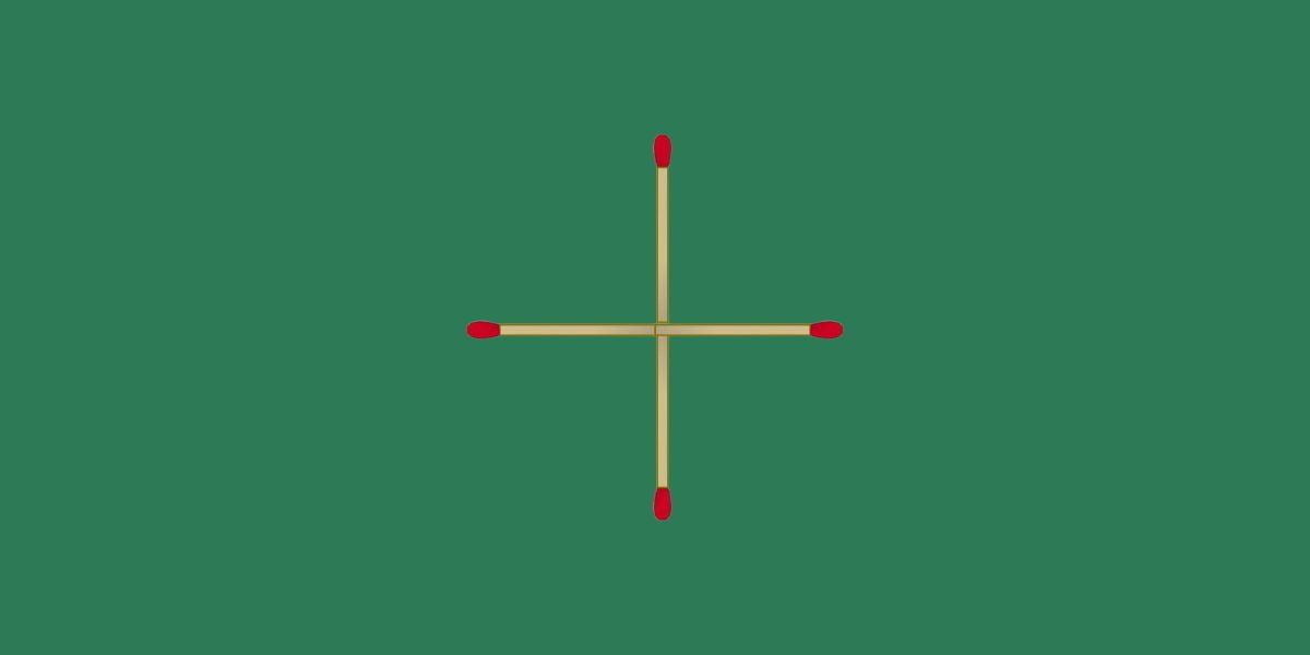 Brain teaser: Can you form a square by moving just one match? You’ve got 15 seconds to succeed!