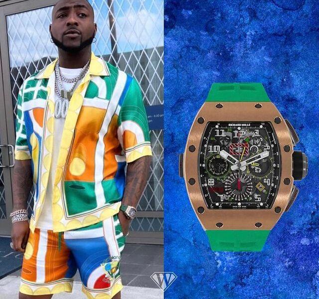 Davido Has The Most Expensive Watch In Nigeria