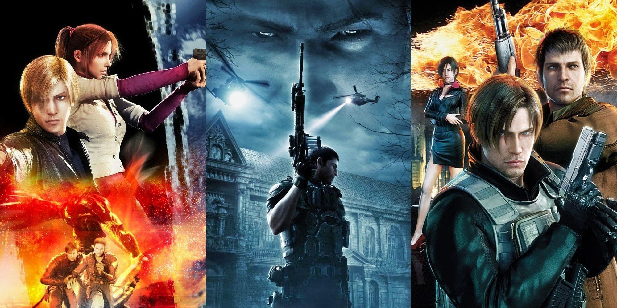 Every Anime Resident Evil Movie, Ranked