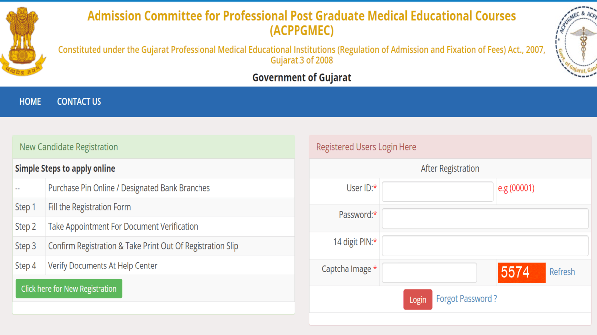 Gujarat NEET PG Counselling Registration 2023