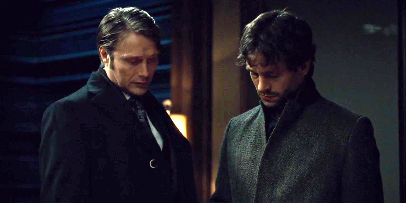 Hugh Dancy and Mads Mikkelsen in Hannibal