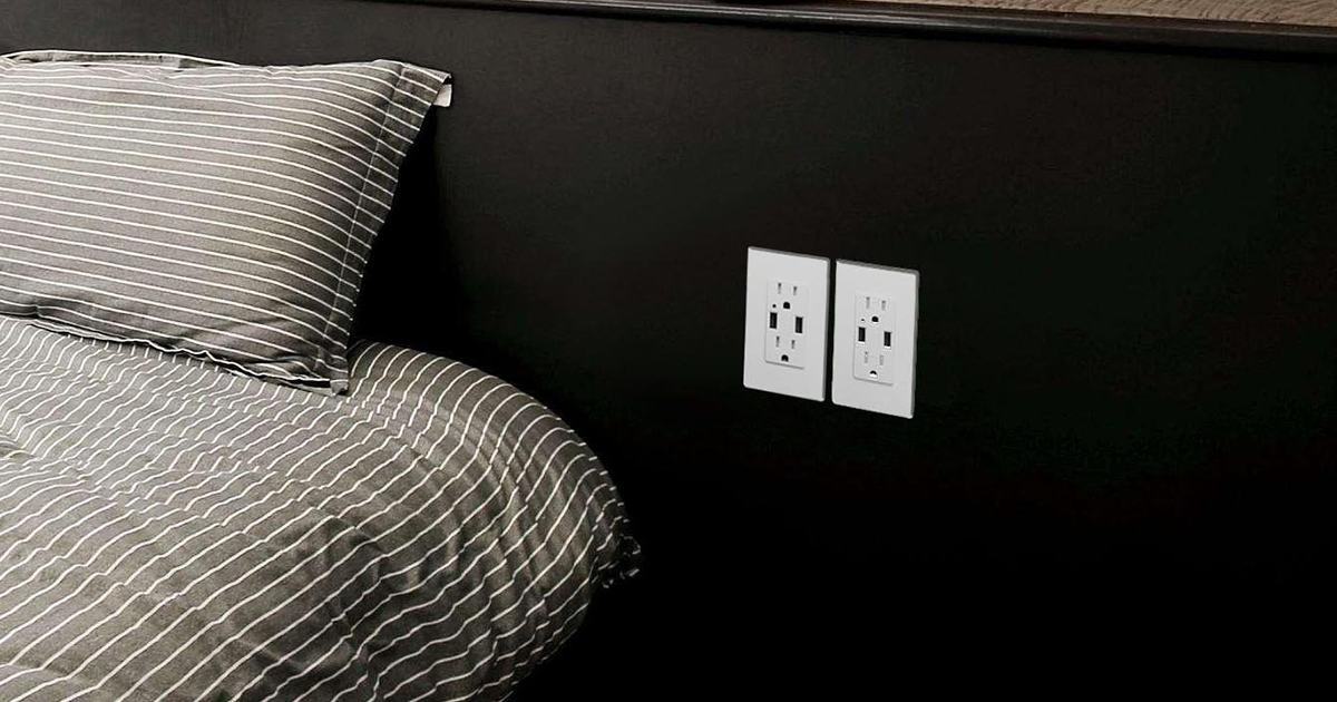 How to install a USB outlet