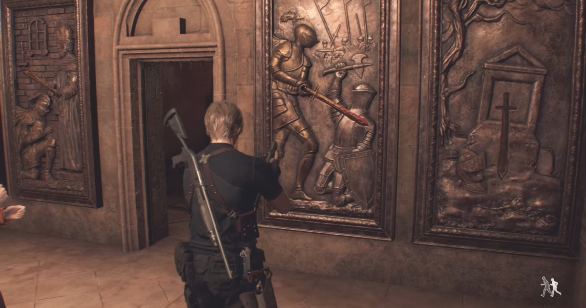 How to solve the Castle Sword puzzle in Resident Evil 4 remake