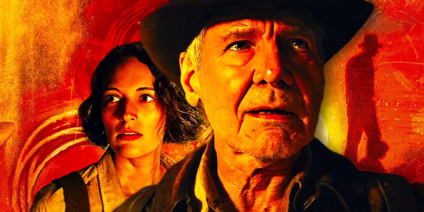 Harrison Ford and Phoebe Waller-Bridge in Indiana Jones and the Dial of Destiny